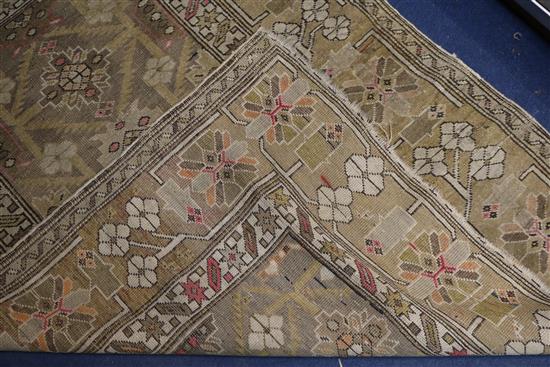 A Kuba rug, circa 1860, 4ft 8in. x 3ft 6in.